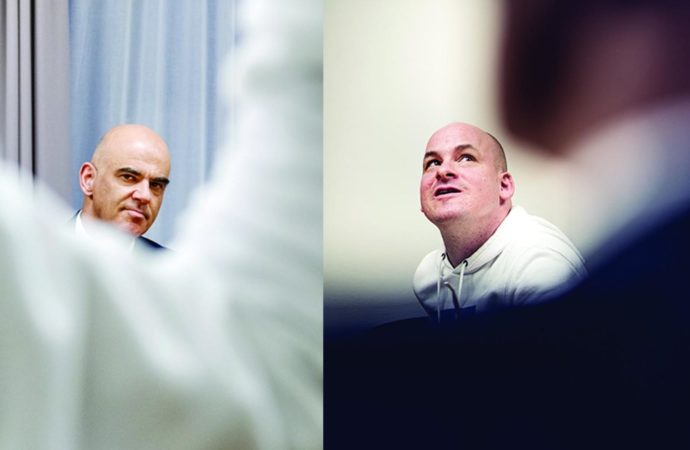Alexandre Jollien dialoguant avec Alain Berset: «Dans cette crise, on peut tisser le lien de la fraternité»